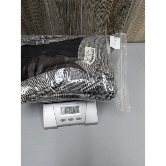 Vintage Wool Blazer Womens 12 Houndstooth Plaid Preppy Office Siren Made In USA‎ - Picture 8 of 8